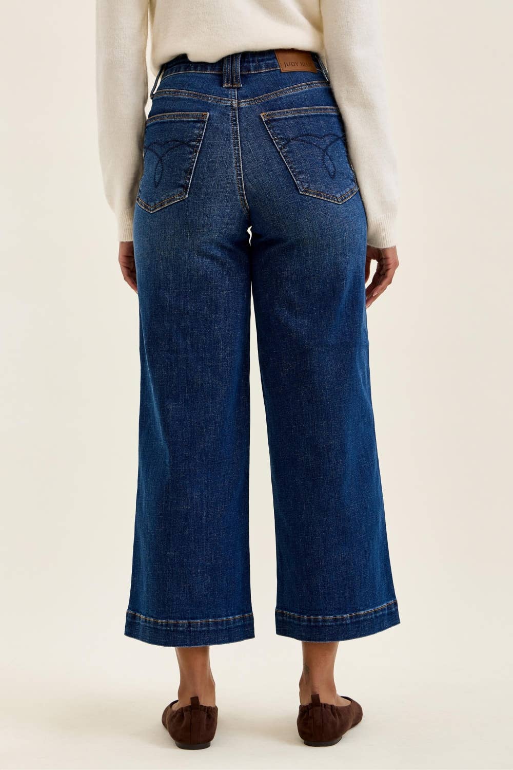HW T.C. CLAUDIA  Ankle Wide DK Deep Indigo