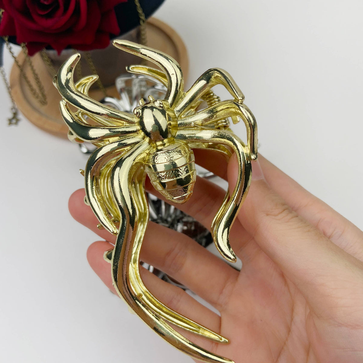 Spider Hair Clip Halloween