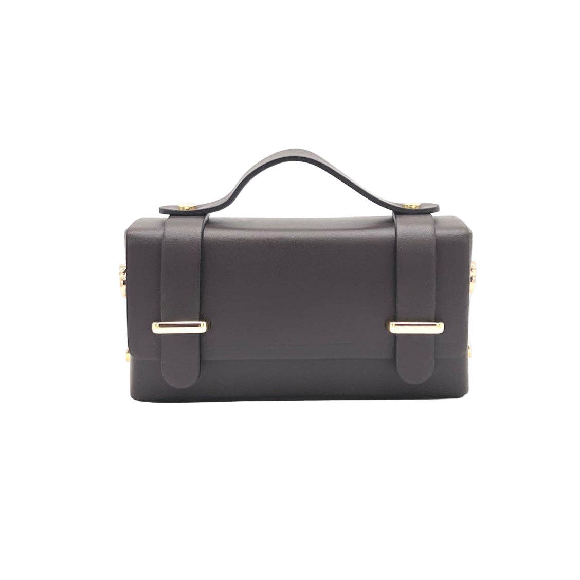 Genuine leather mini clutch bag with chain, Made in Italy, art. 112591New