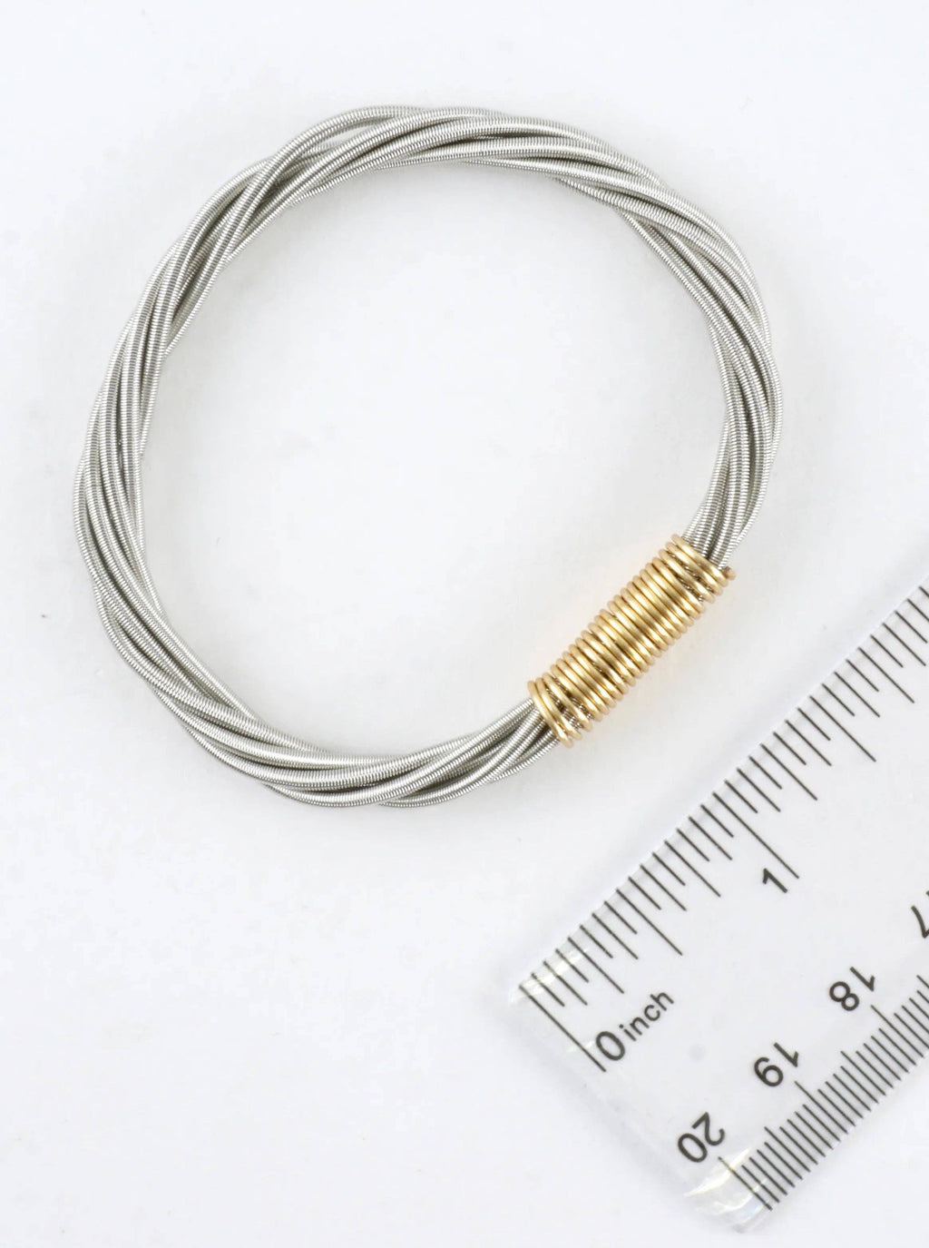 Wired Stretch Piano Wire Bracelet