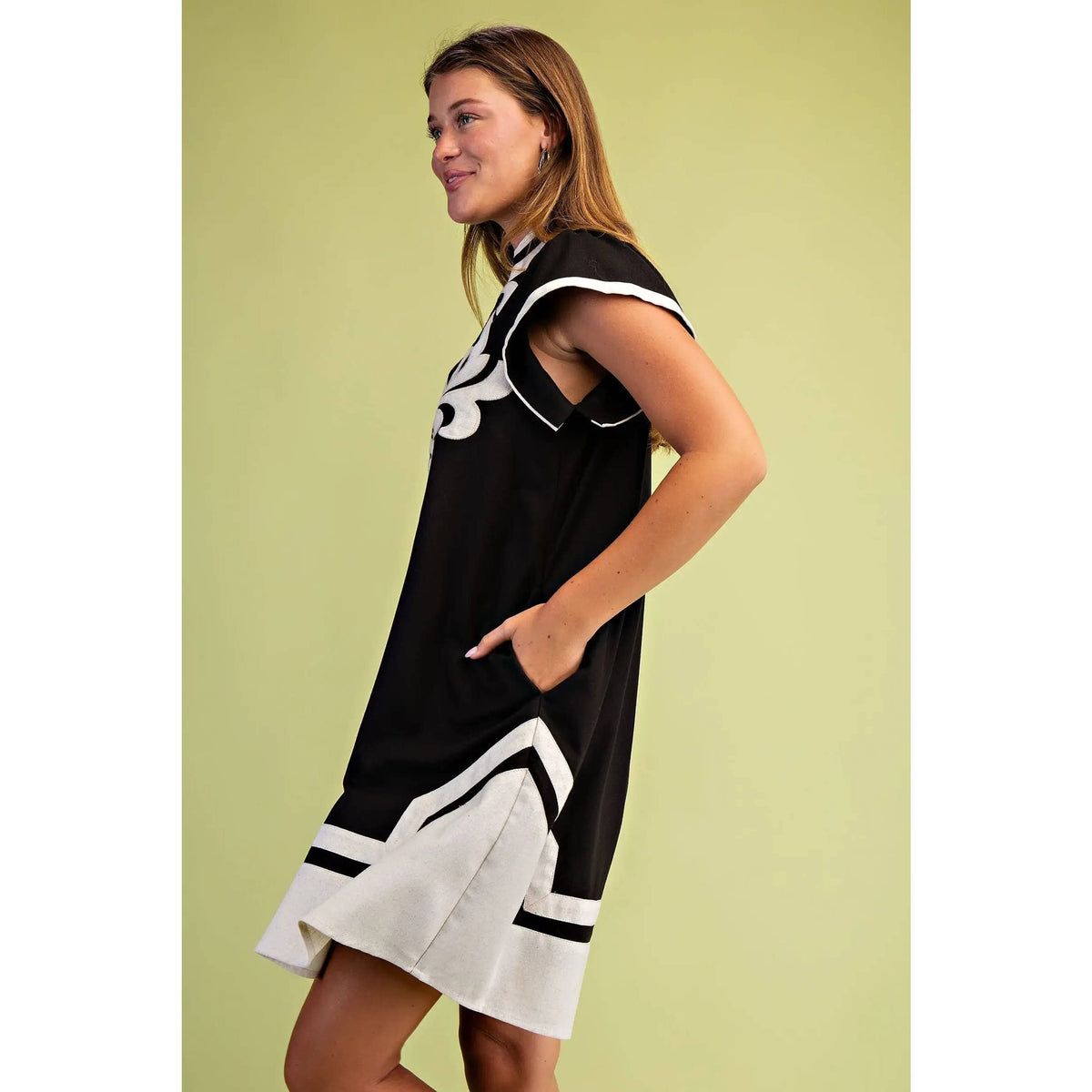 NEW V-Neck Mini Dress