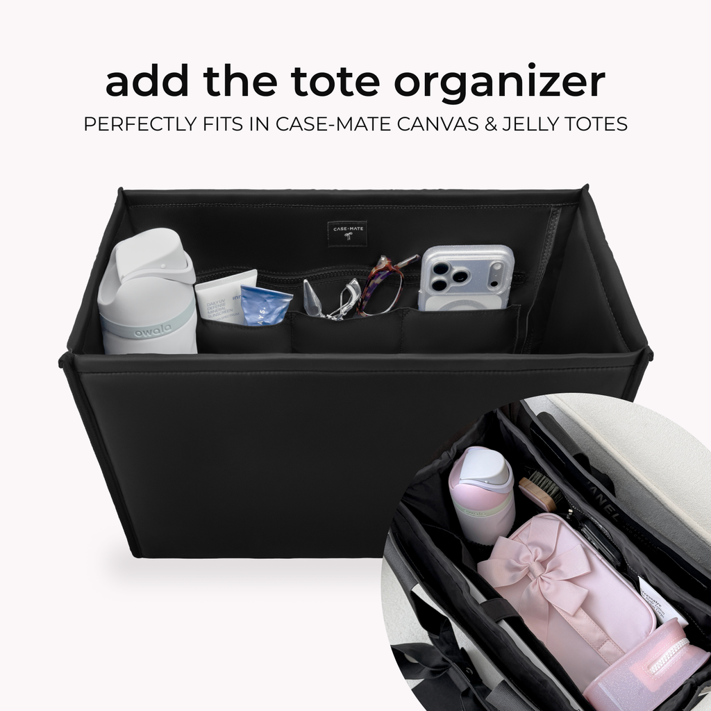 Case-Mate Tortoiseshell Bow Jelly Tote Bag (Classic)