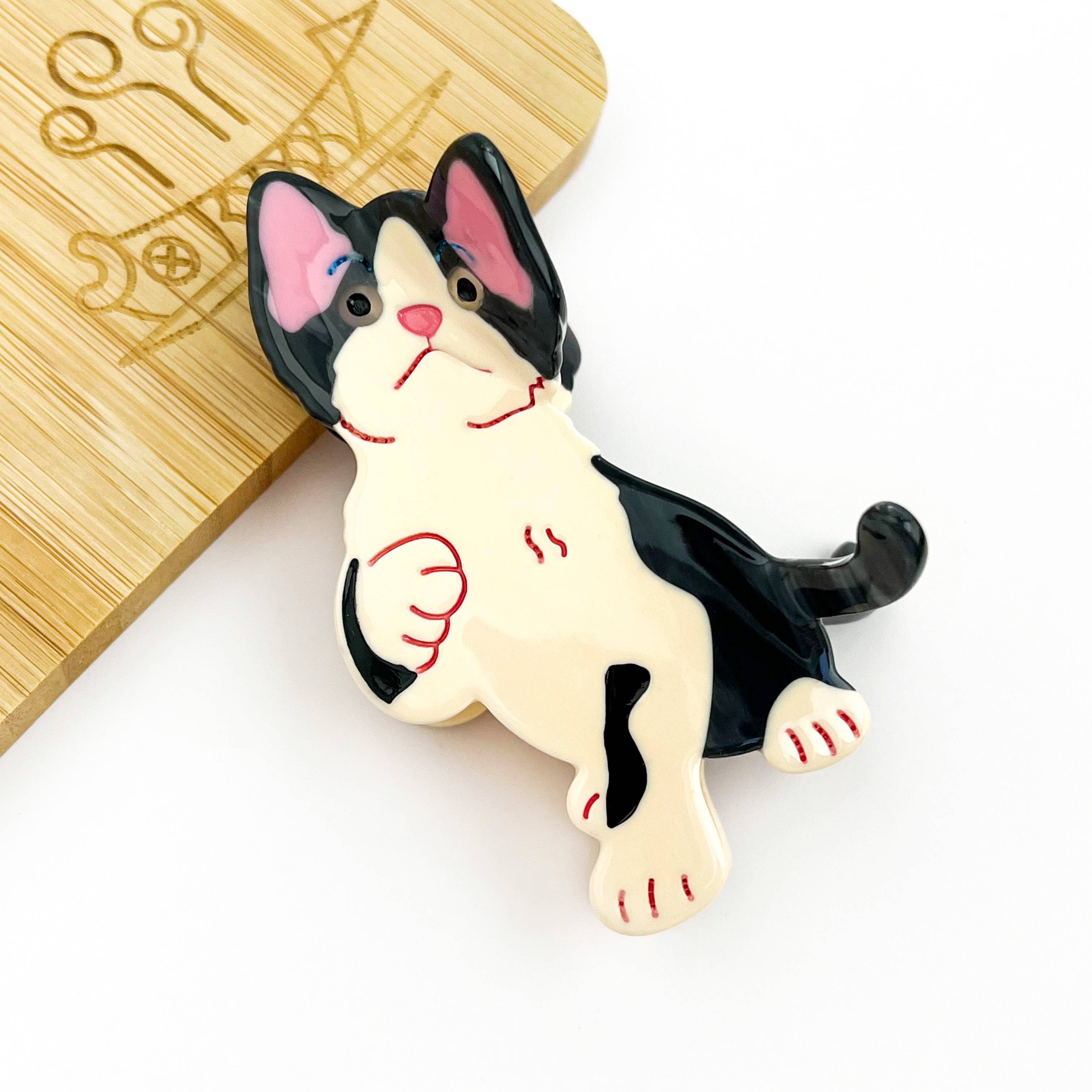 Adorable New Kitten Claw Clip, Pet Cat Hair Clip