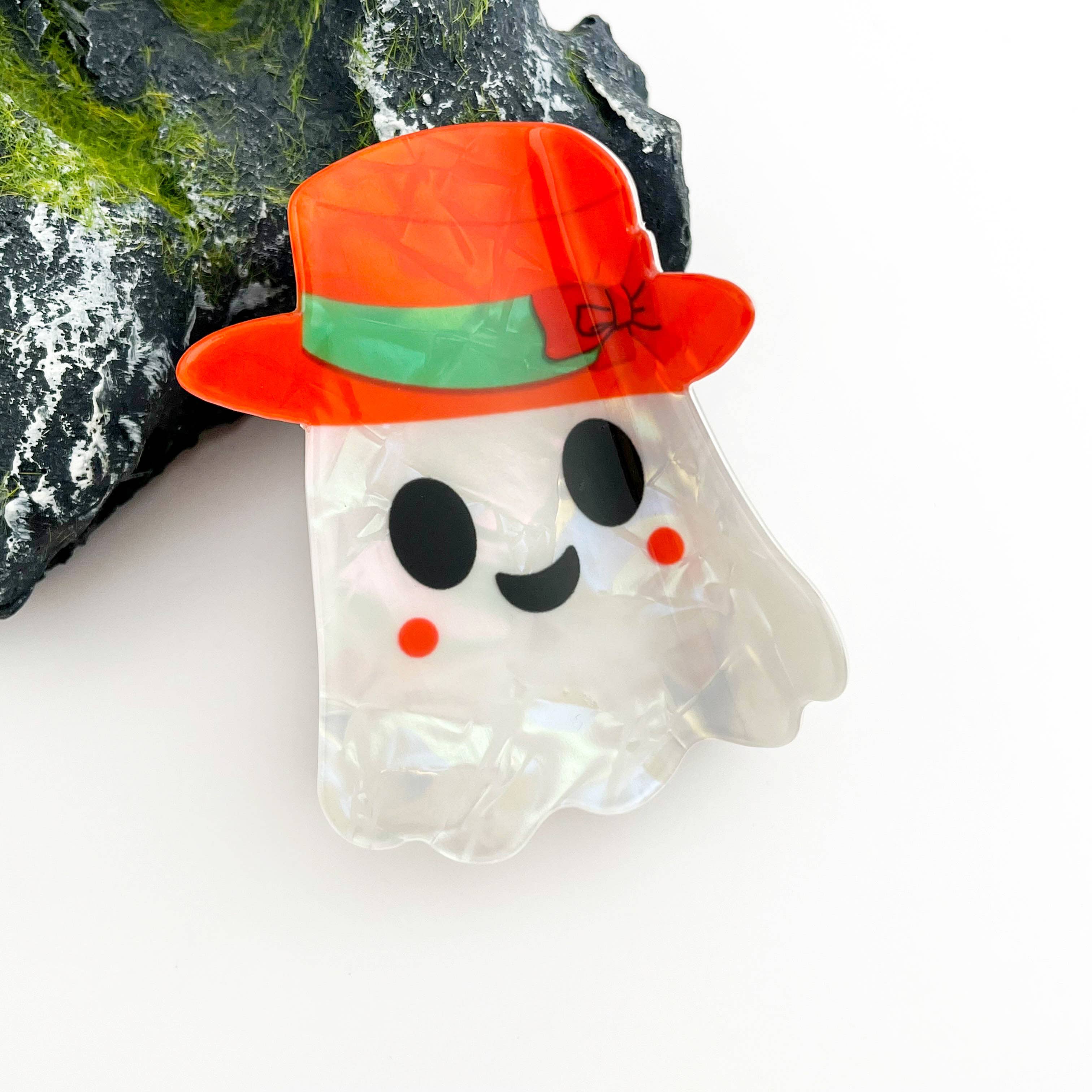 Ghost Claw Clip, Funny Halloween Hair Clip