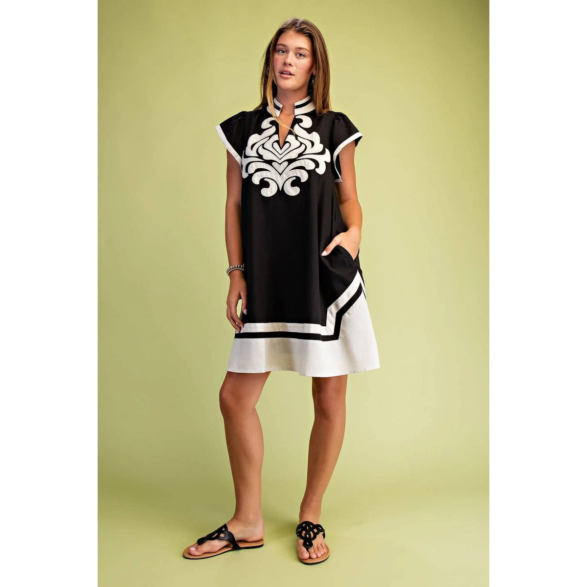 NEW V-Neck Mini Dress