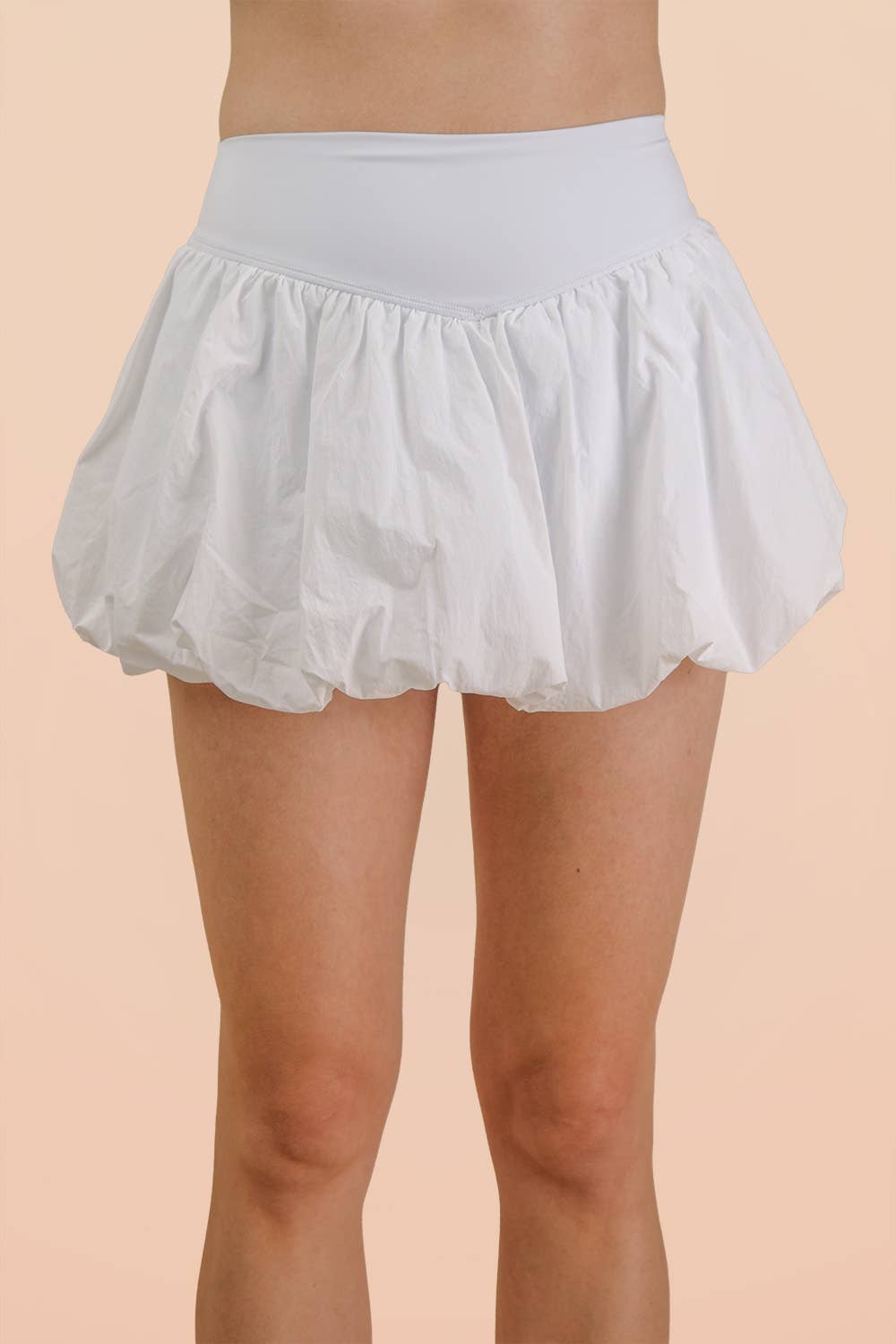 NP70968-Bubble Activewear Skirt W/ Inner Shorts