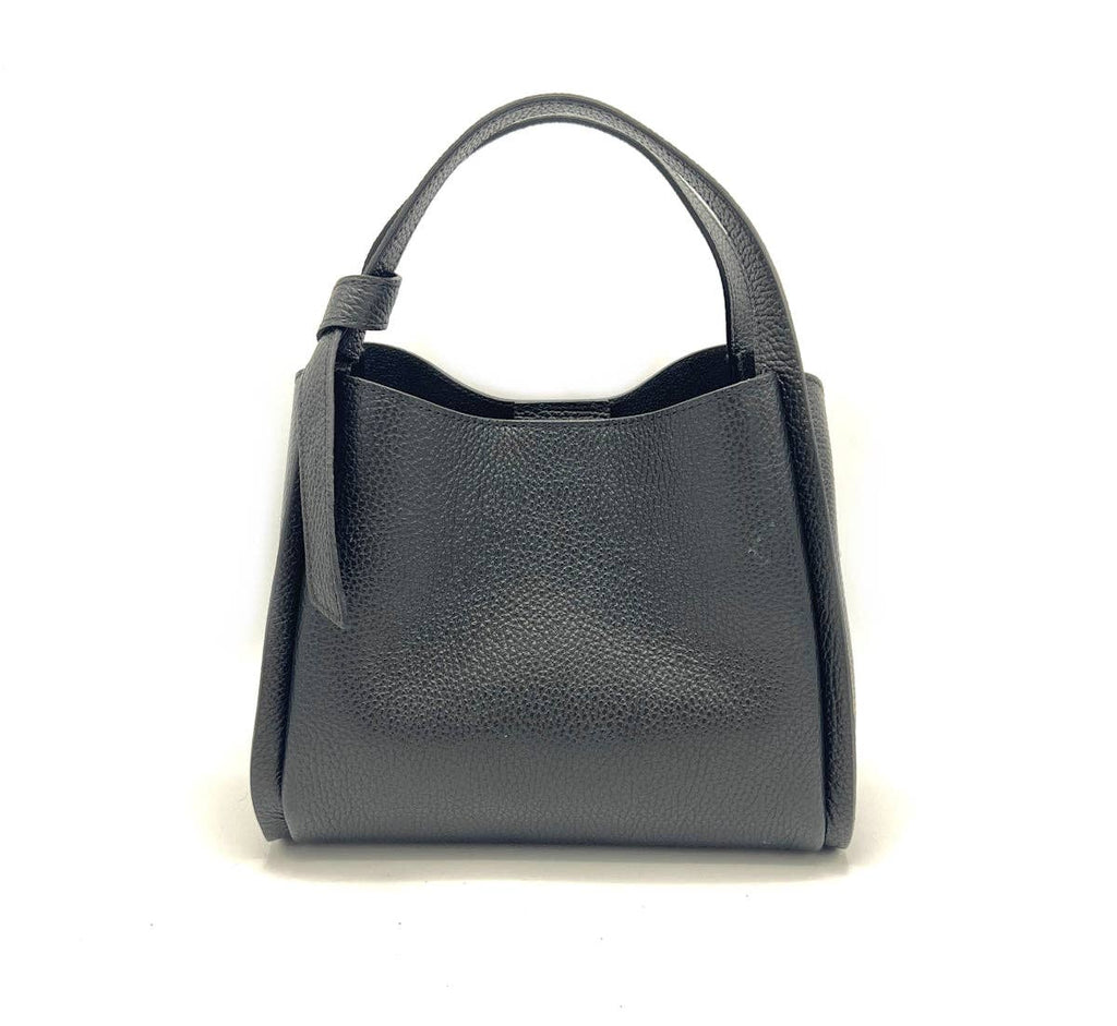 Genuine leather handbag, Made in Italy, art. 112551