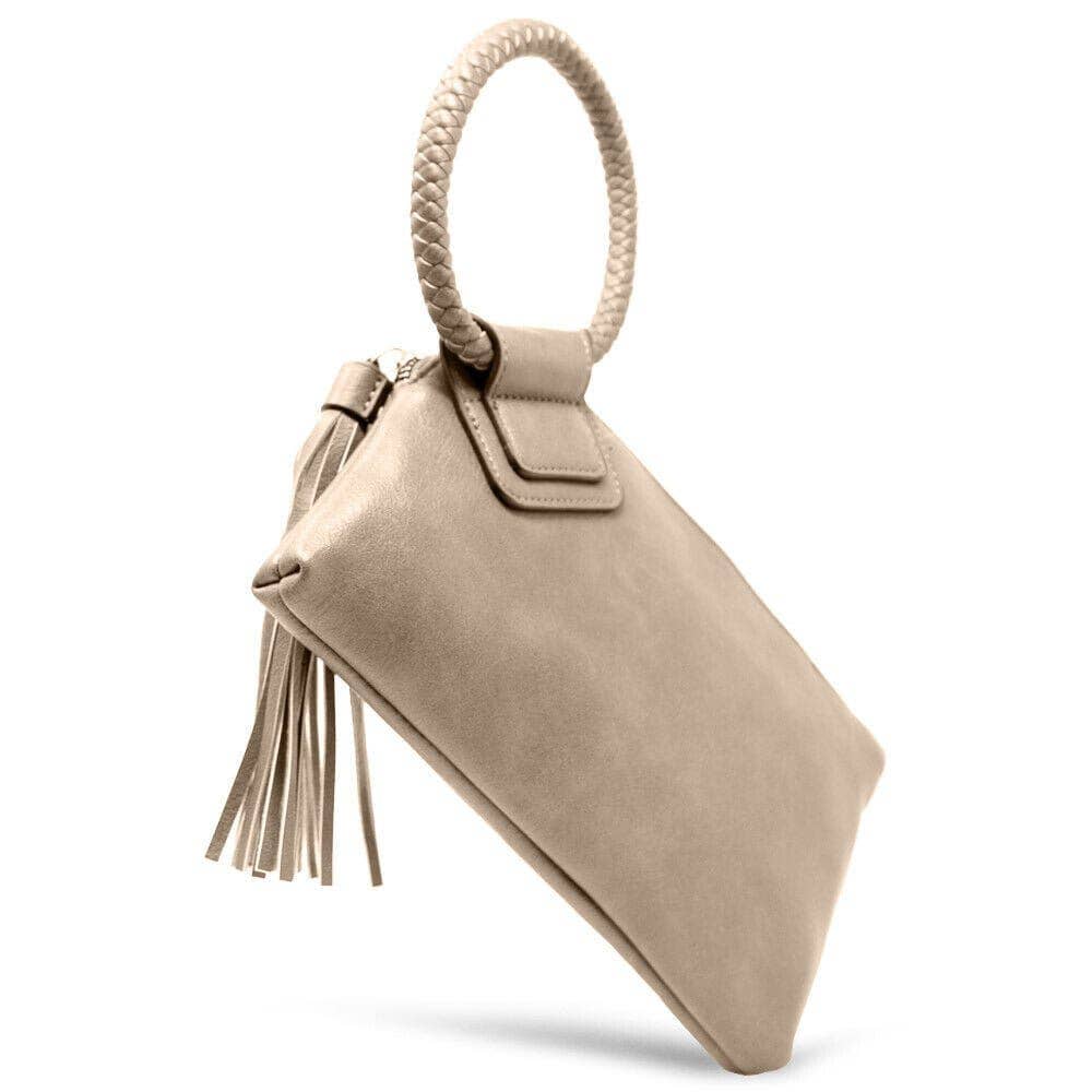 JYM0346 Soft Vegan Leather Wristlet/Clutch