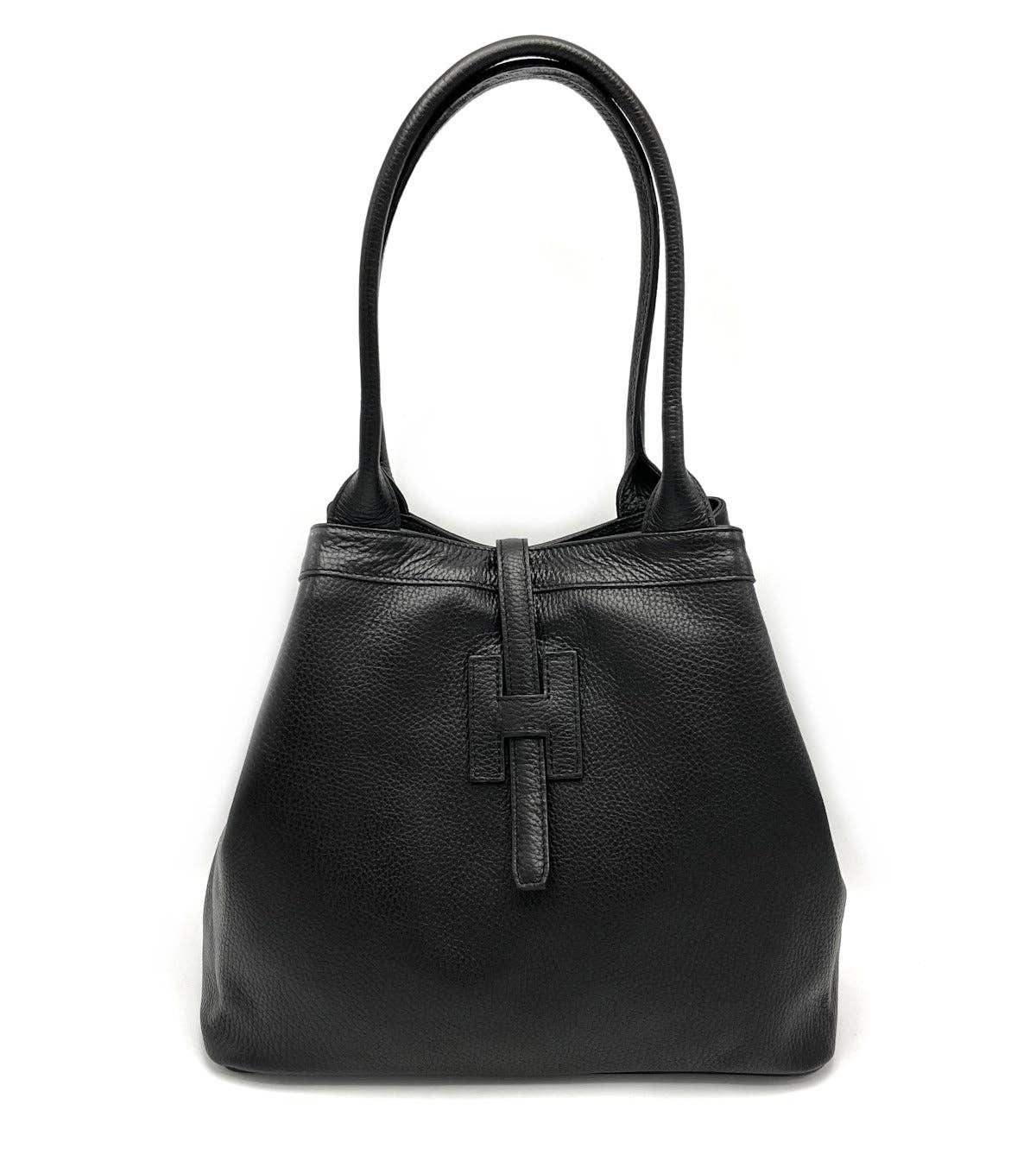 Genuine leather bag, big size, Made in Italy, art. 112477