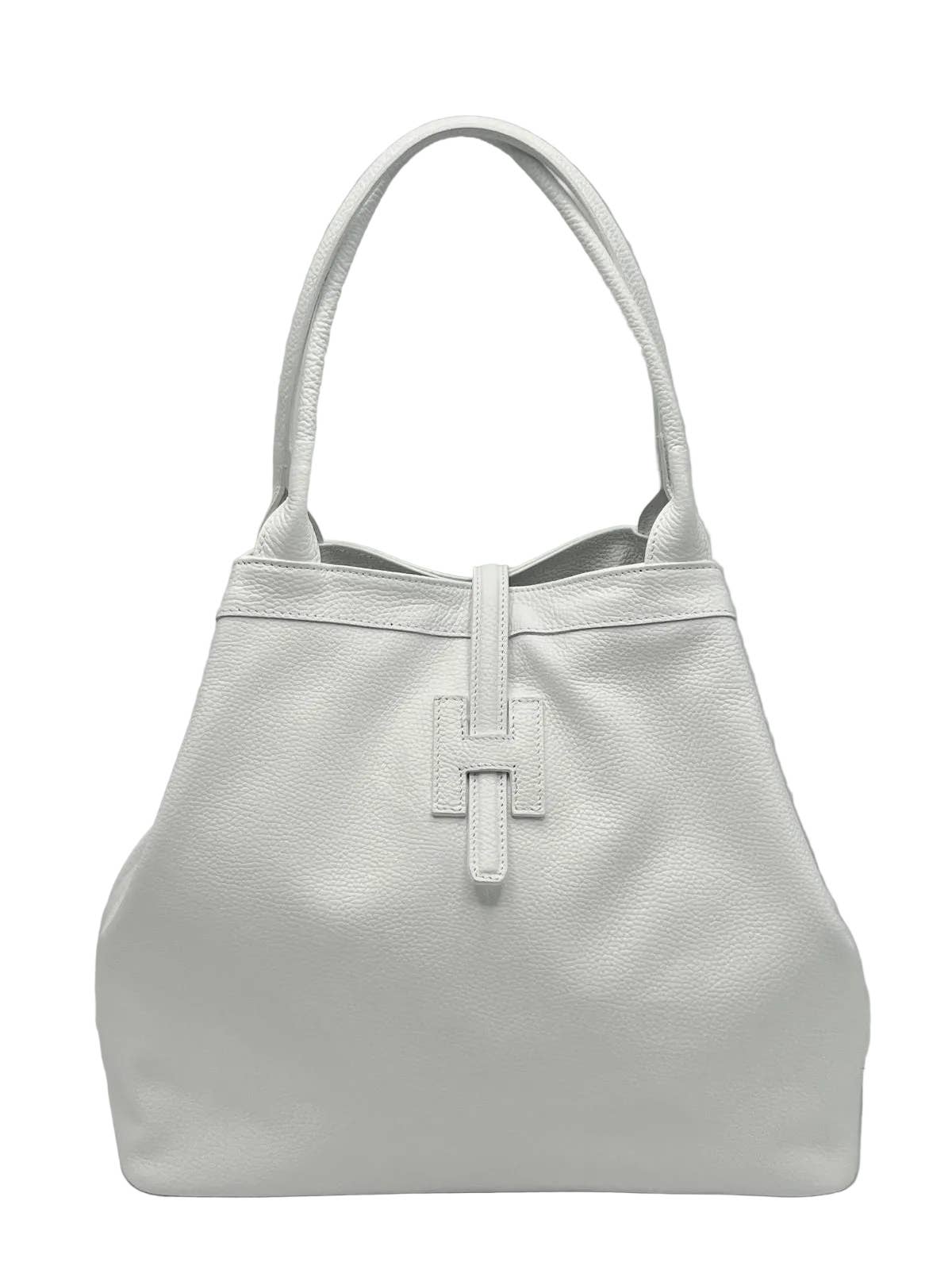 Genuine leather bag, big size, Made in Italy, art. 112477