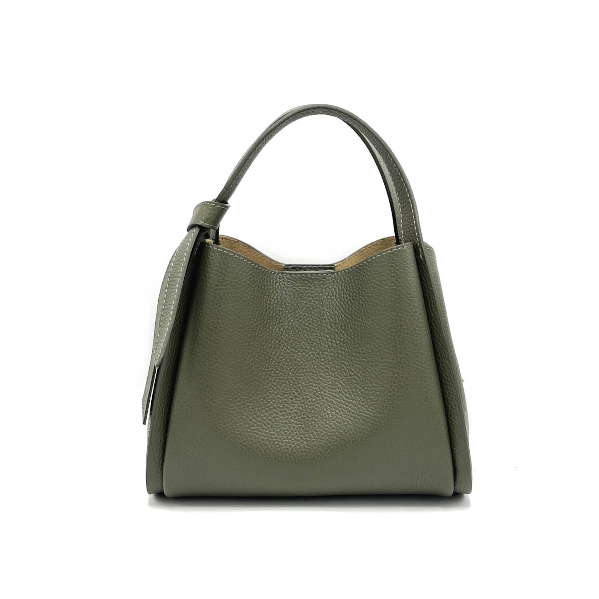 Genuine leather handbag, Made in Italy, art. 112551