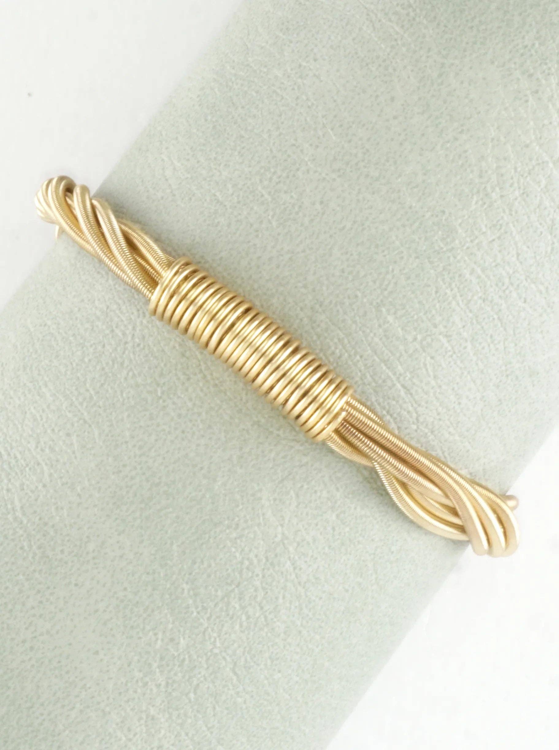 Wired Stretch Piano Wire Bracelet