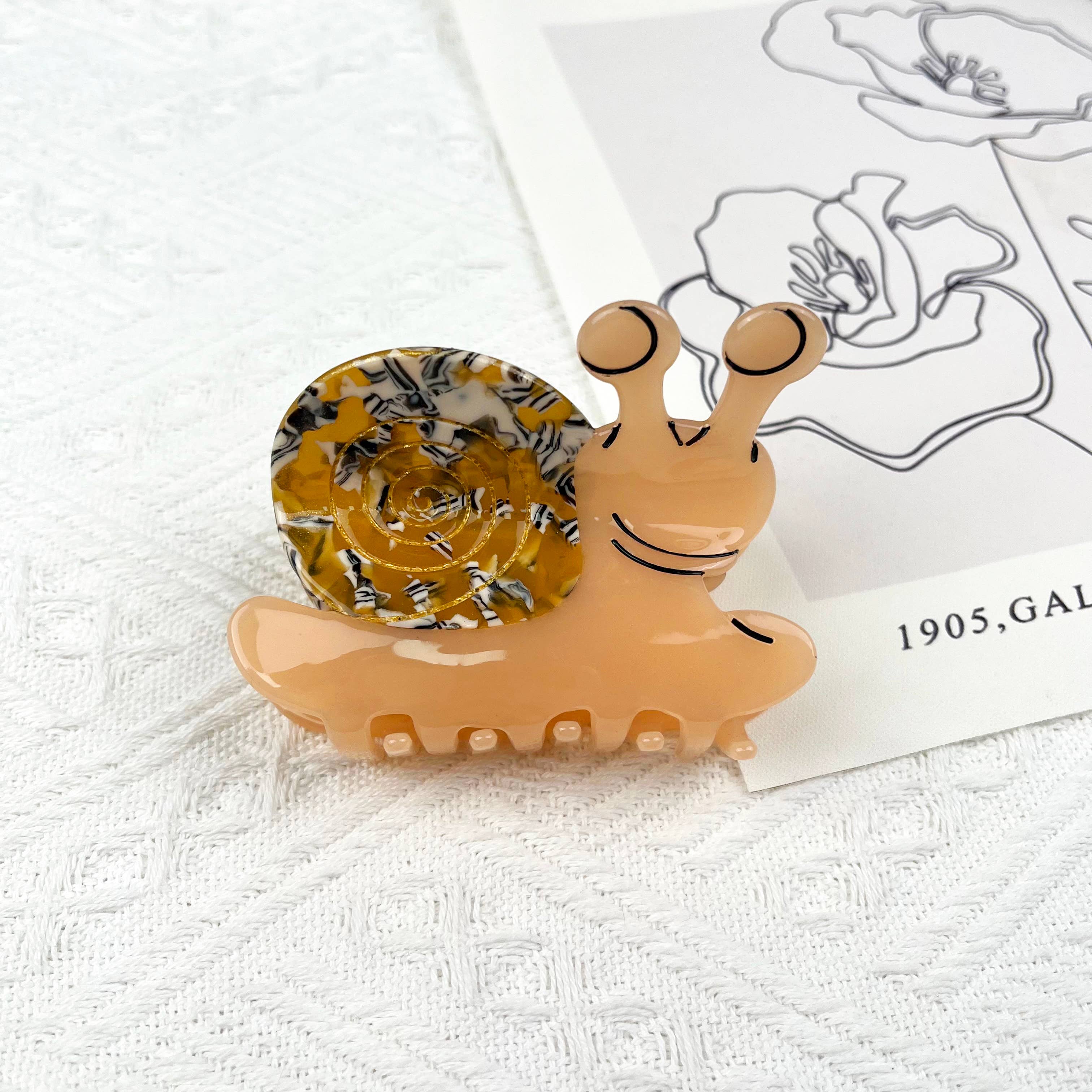 Cute Snail Hair Clip Animal Claw Clip