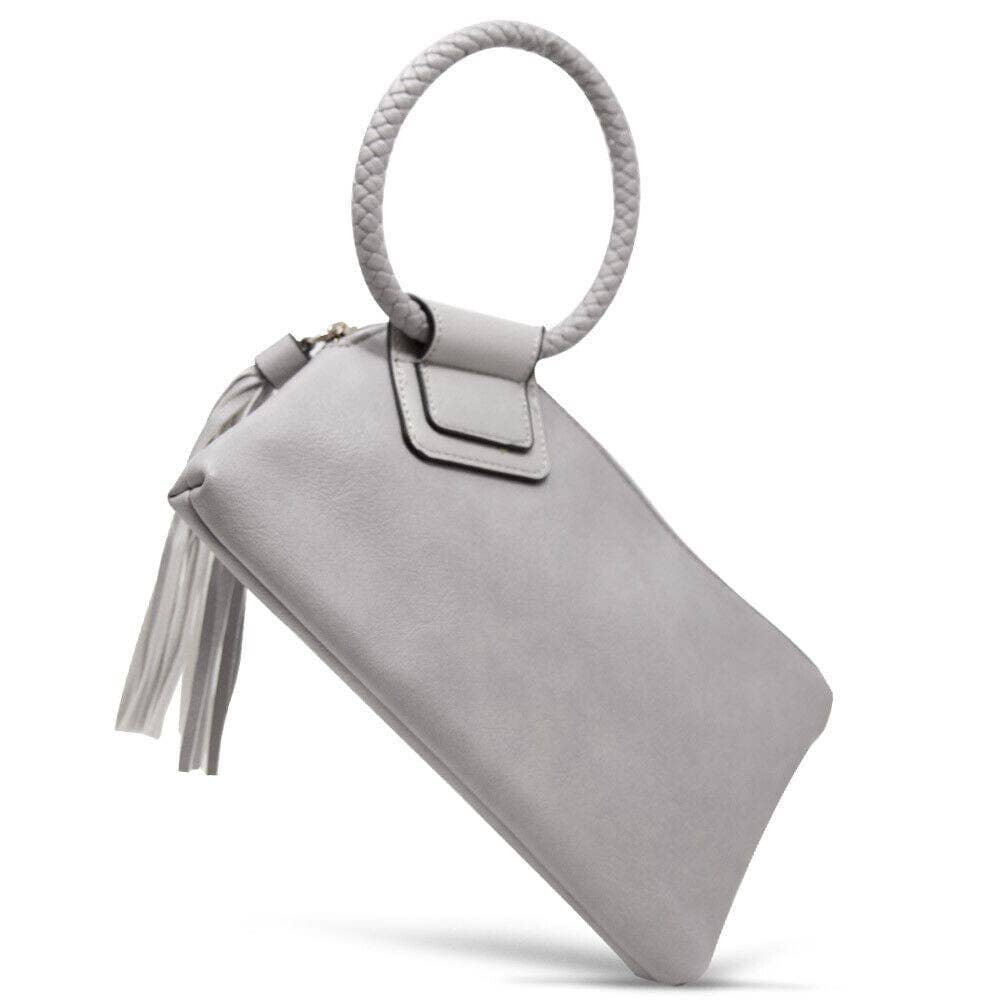 JYM0346 Soft Vegan Leather Wristlet/Clutch
