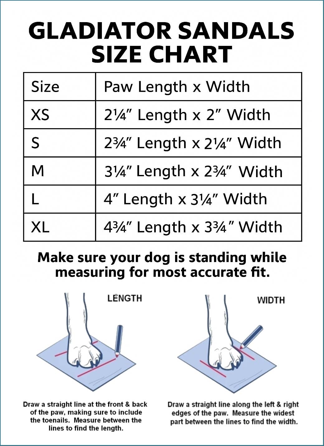 Gladiator Dog Sandals