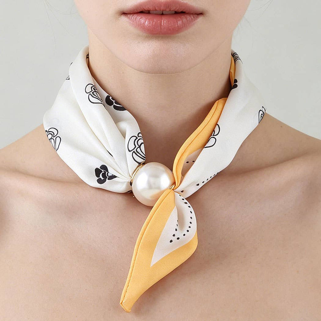 Multi Serenity Scarf Wrap Necklace
