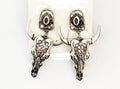 E1845 | Longhorn Drop Dangle Earrings | HE11933