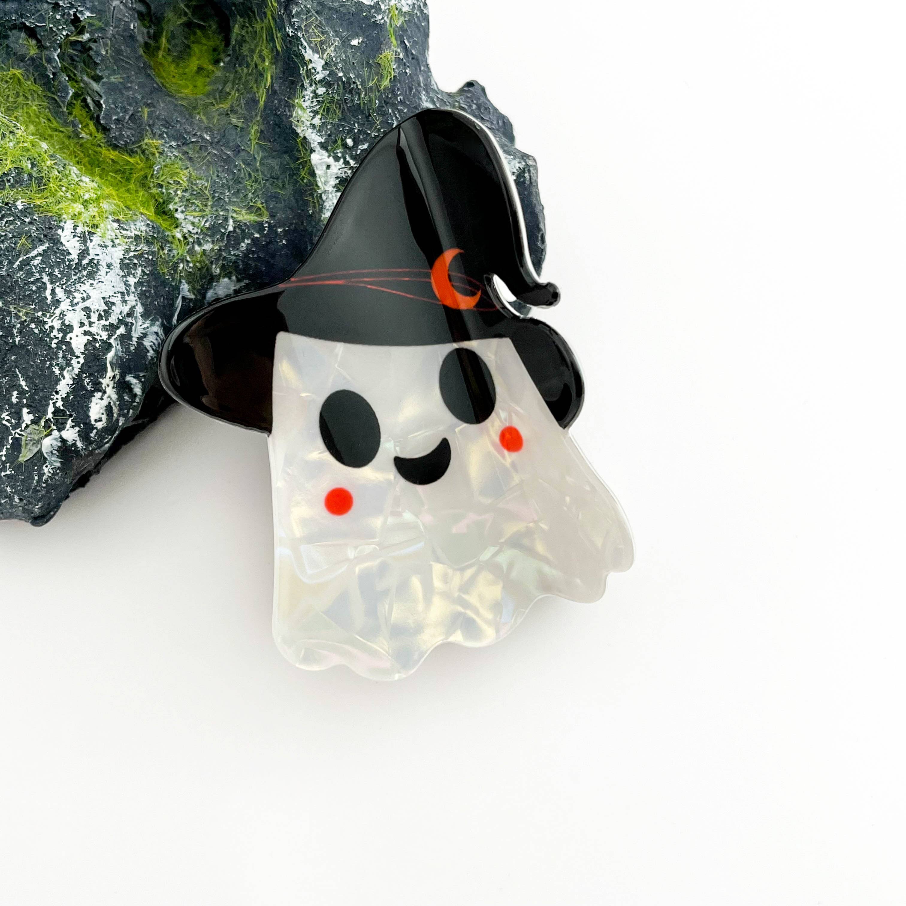 Ghost Claw Clip, Funny Halloween Hair Clip