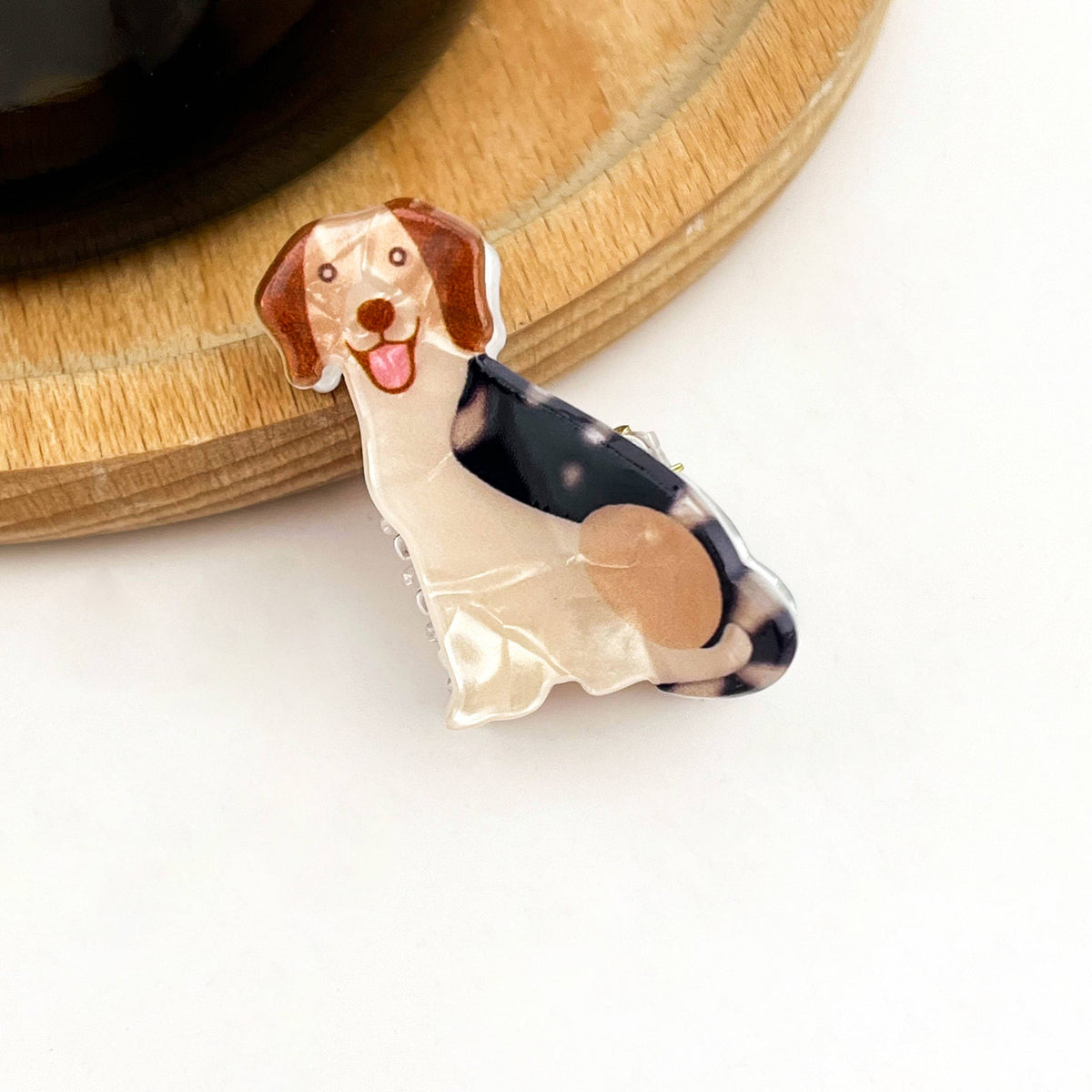 Mini Dog Series Hair Claw Clips, Cute Puppy Animal Hair Clip