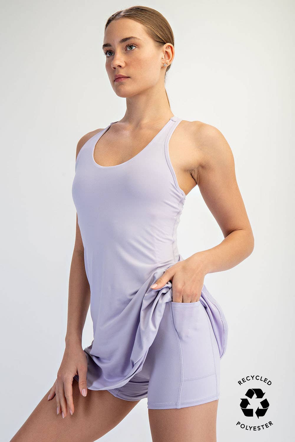 TENNIS ROMPER DRESS