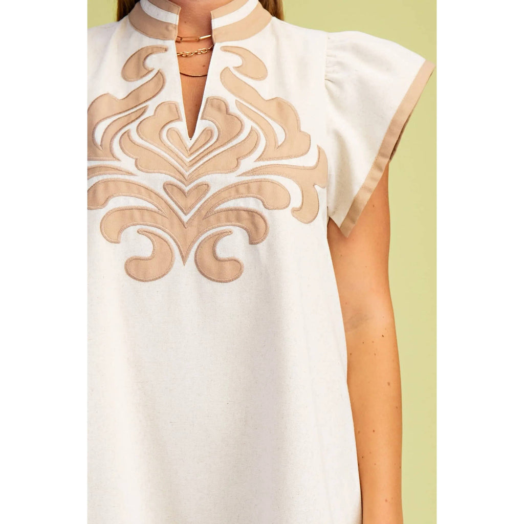 NEW V-Neck Mini Dress