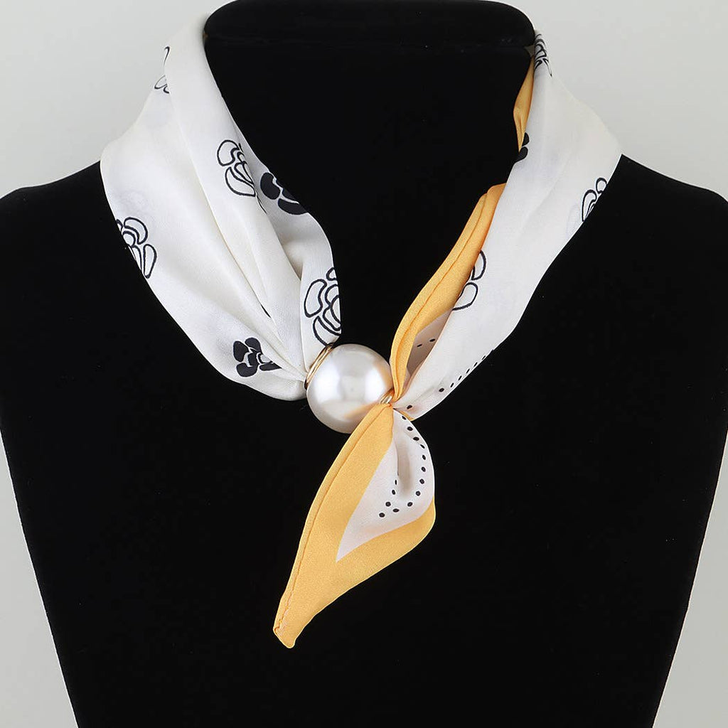 Multi Serenity Scarf Wrap Necklace