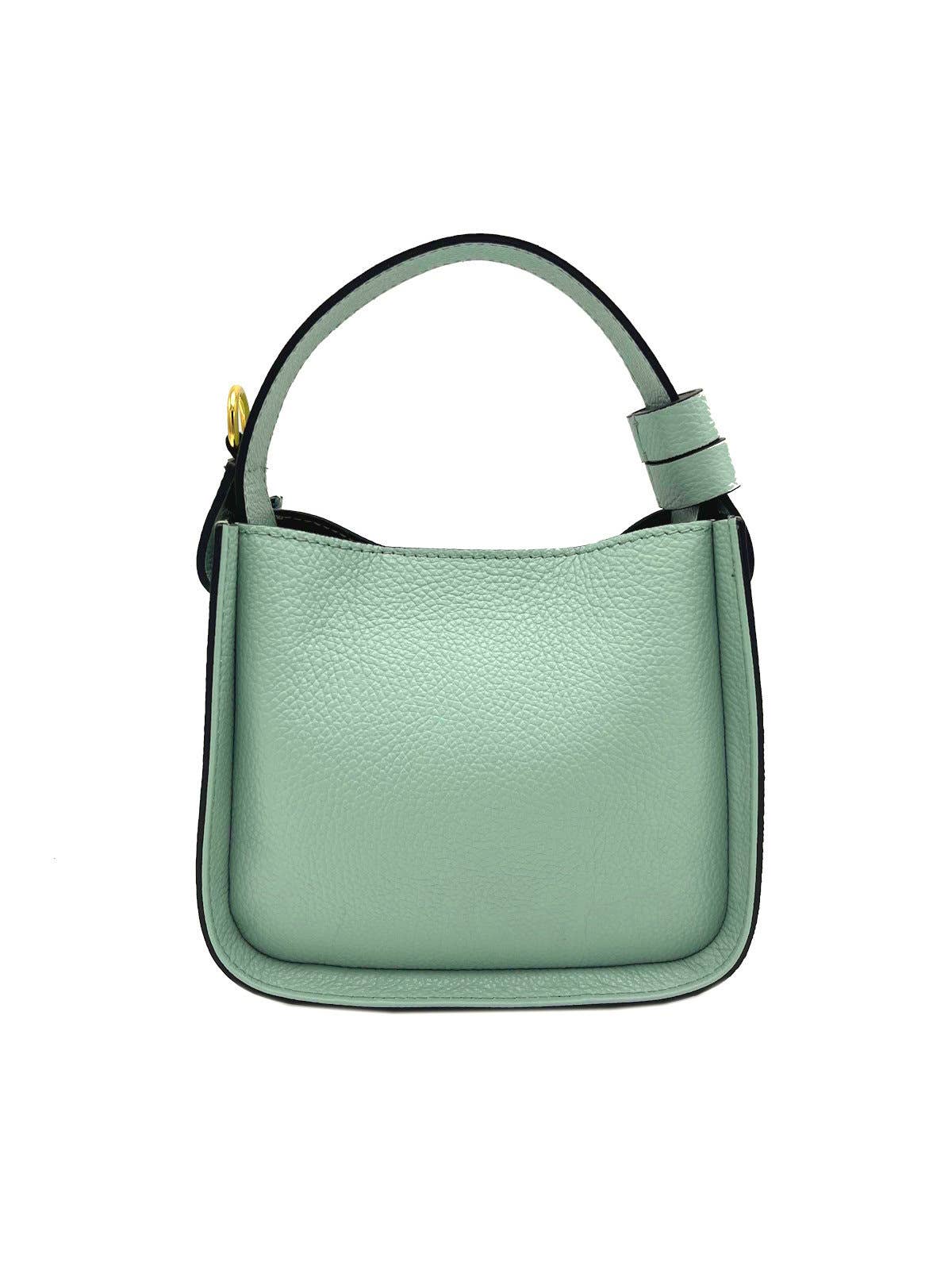 Genuine leather handbag, Made in Italy, art. 112303