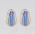 E0304 | Abstract Contour Stud Earrings | 25E6609