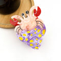 Hermit Crab Claw Clip, Acetate Hair Clip