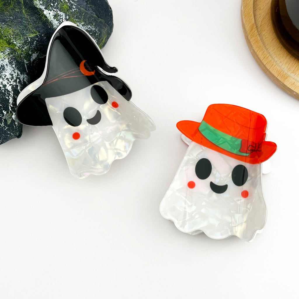 Ghost Claw Clip, Funny Halloween Hair Clip