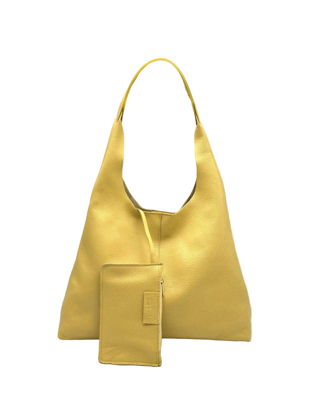 Women's Genuine Leather Hobo Bag, Made in Italy, art. 112710