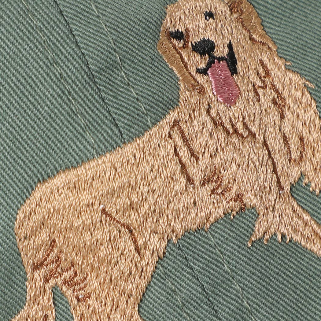 GOLDEN RETRIEVER Embroidery Cotton Baseball Cap